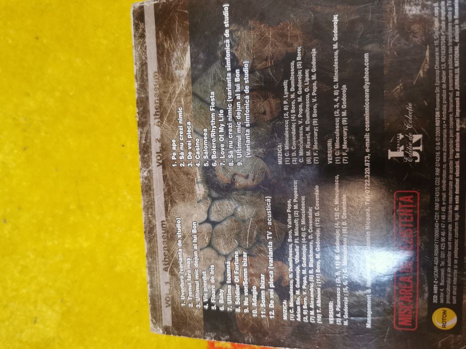 Cd Iris Direcția 5 Albume muzica Românească