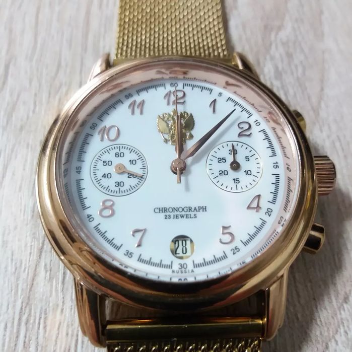 Часы Полёт-хронограф. (Россия).