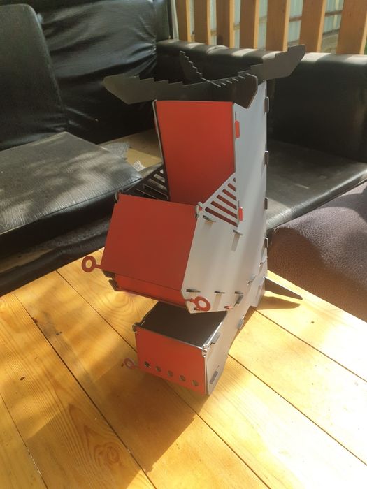 мини печь на твердом топливе