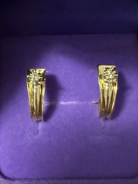 Бриллиантовые серьги