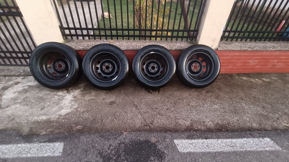 Roti Dacia Duster Jante 16 + Cauciucuri Iarna/Vara  215 65 16- Set
