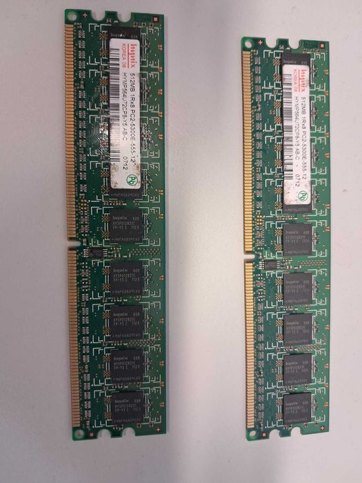 Lot RAM DDR2 3x2GB, 4x1GB, 2 x 512MB