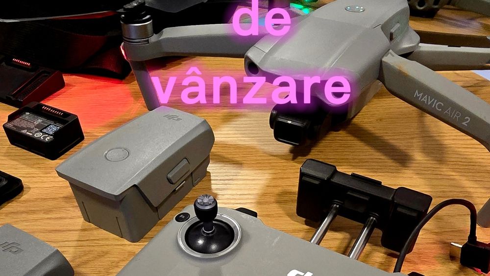 DJI Mavic Air 2 Fly More Combo FULL – autonomie mare, pachet complet