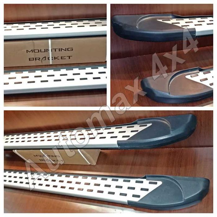 Praguri auto, trepte laterale din aluminiu