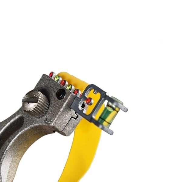 Praștie profesională din aluminiu, prindere rapidă, 12 cm