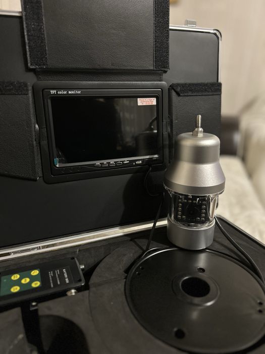 Подводна камера за риболов 360° със 7” монитор + куфар | до 20 м |