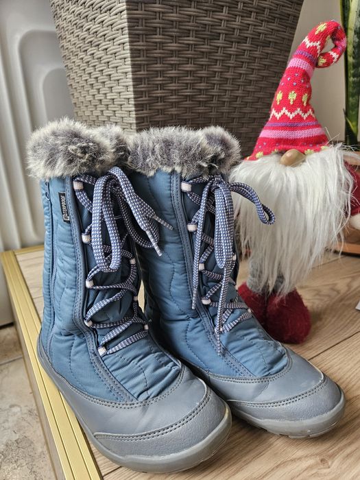 36 р-р детски непромокаеми ботуши за преходи в сняг, с цип, Quechua Де