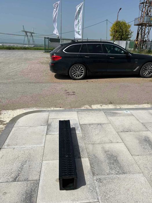 Линеен отводнител 100х100х1m с решетка PAGF, B125 - #Земелрок