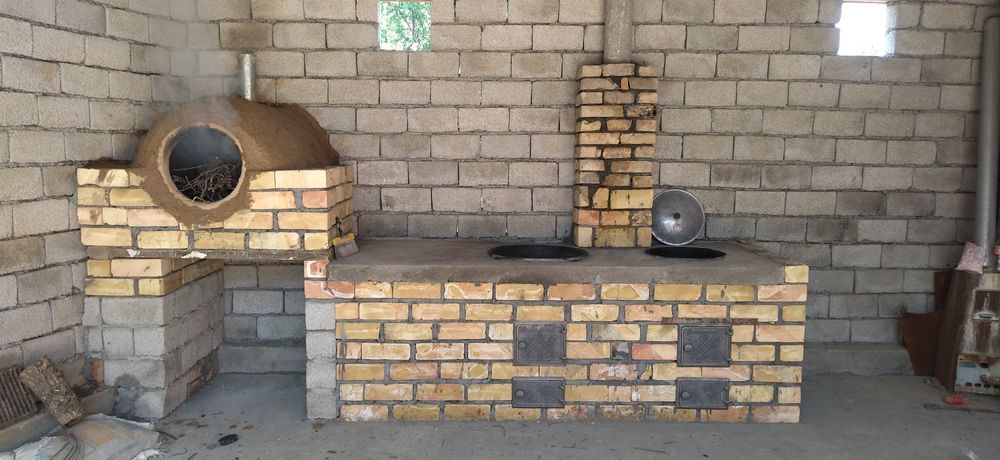 Делаю барбекю летний кухня