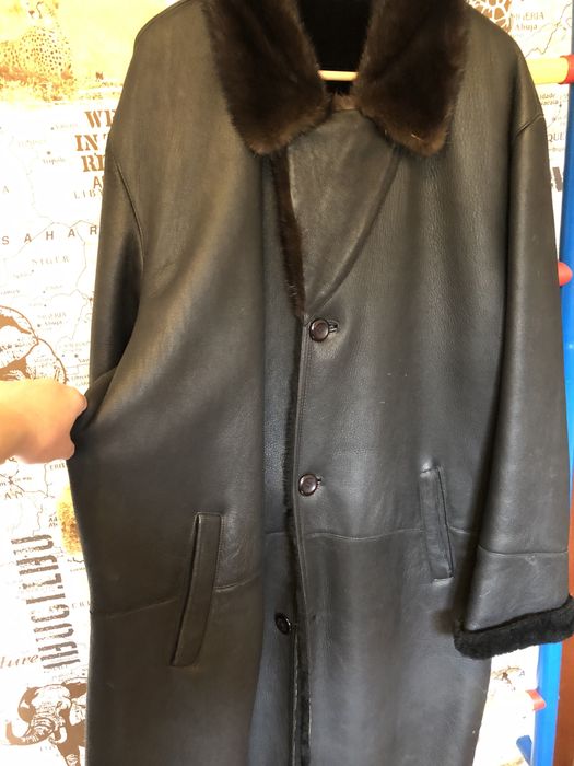 Мужская дубленка