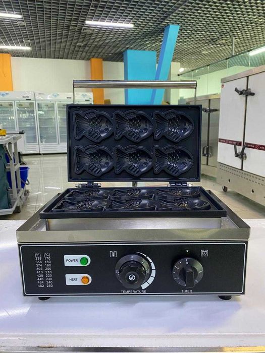 Вафельница в форме рыбки