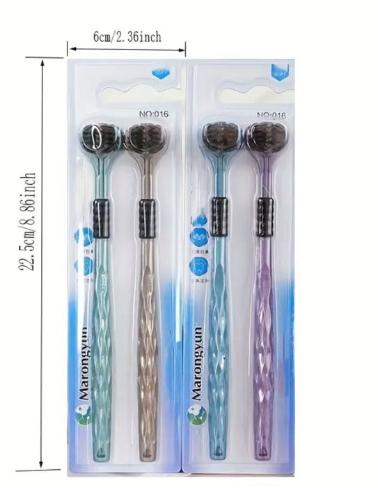 Мягкая щетина 3D