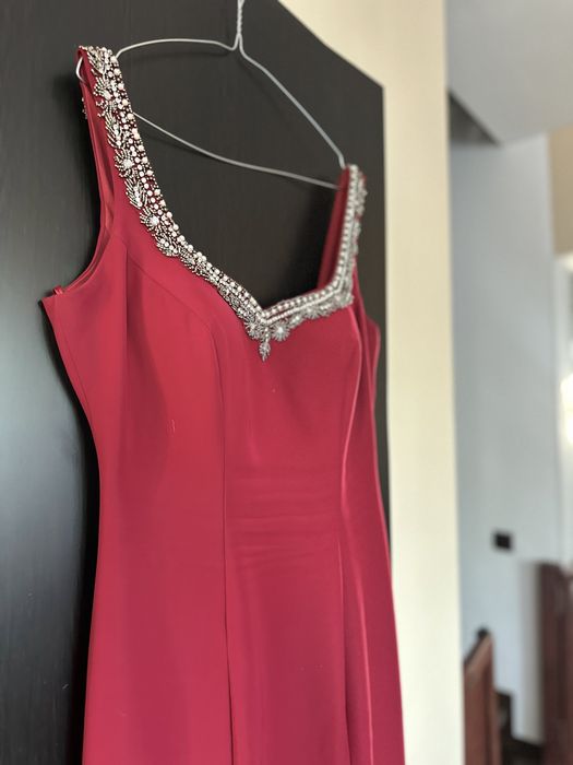 Rochie de seara cusuta manual