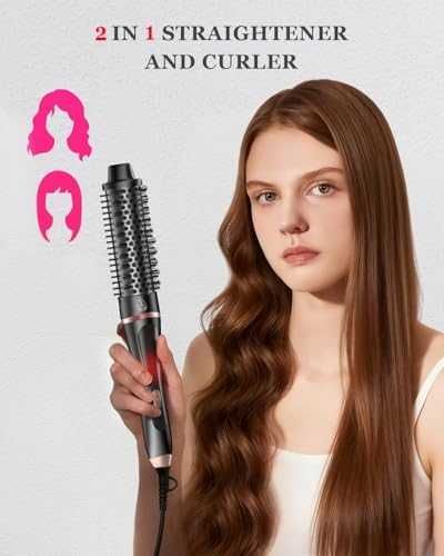 5 в 1 маша за коса 4 керамични приставки термо четка къдрици изправяне