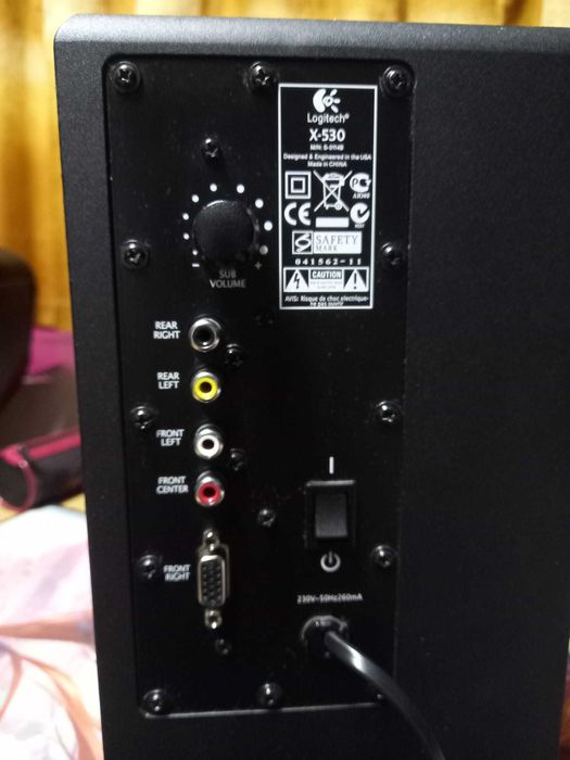 Subwoofer Logitech X-530 – Bass Puternic, Stare Buna