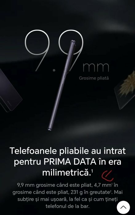 Honor magic pliabil v2 nou, 512GB, Ram 16gb, Android 14 Nou