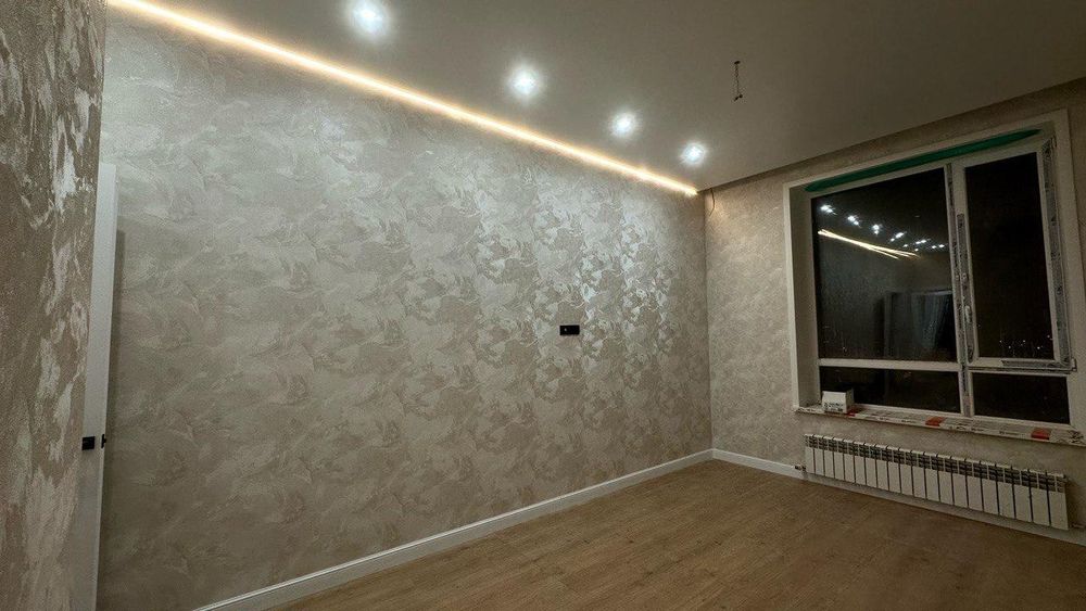 Поклейка обоев всех видов