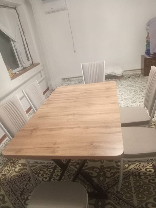 КСтол стулдарымен