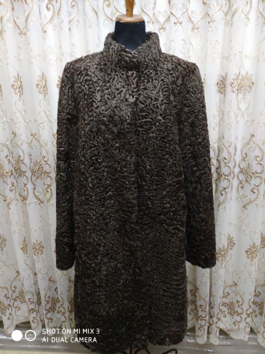 Новые шубы. Каракул коричневый.