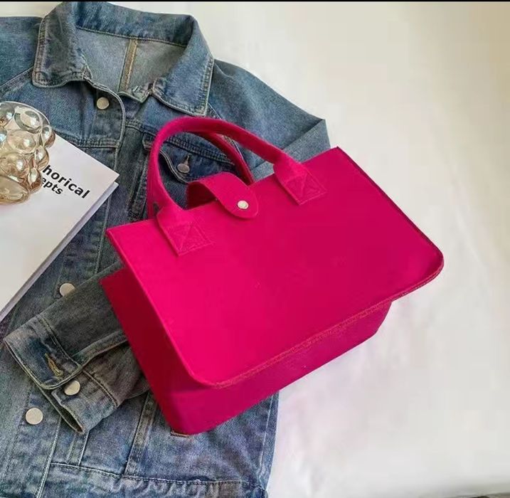 Сумка-шоппер из фетра для мини шоппинга