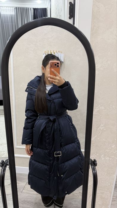 пуховик без капюшона