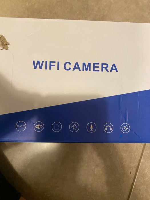 Cameră de supraveghere WiFi PTZ de exterior - 3 lentile (3 ecrane), Night Vision, Alarma Poliție, Nouă