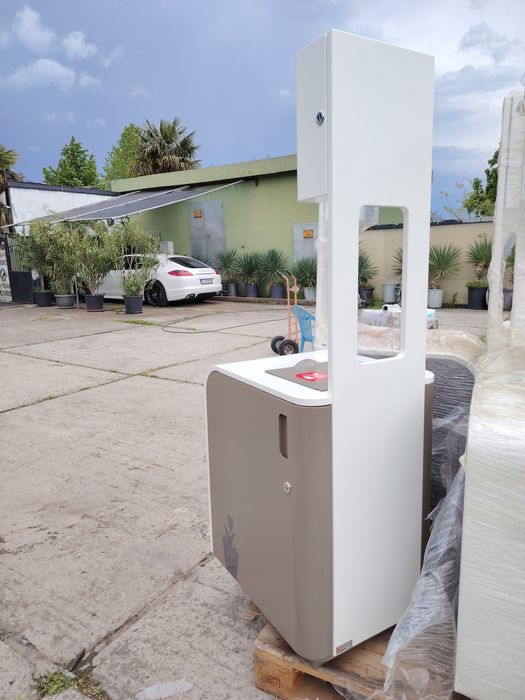 Кош за отпадъци за бензиностанция, автомивка.