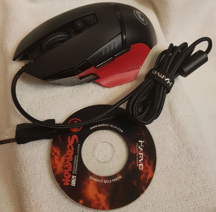 Vand mouse Marvo Backlit G981