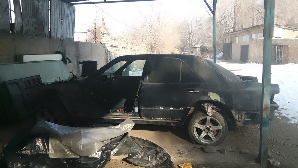 Мерседес 124 разбор