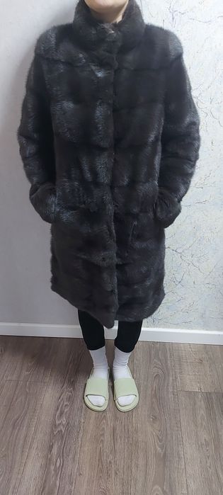 Шуба норковая, б/у