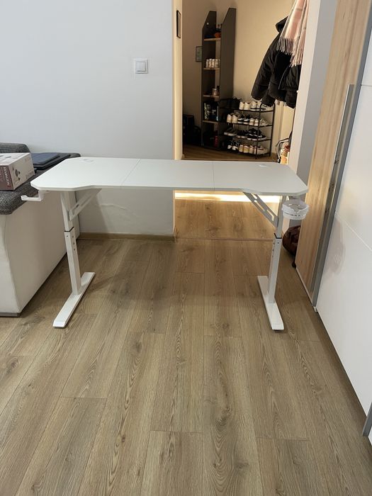 Birou de gaming Huzaro Alb