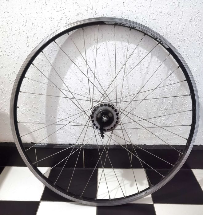 Задна капла колело с 9 вътрешни скорости SRAM i-Motion 28"