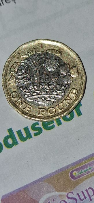 Moneda 1 one pound și monede vechi