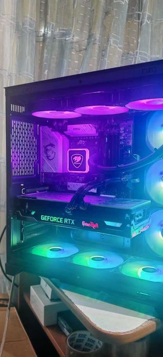 Супер Гейм PC Ryzen 5 9600X/32Gb/1TB SSD/RTX 3080 10Gb/WiFi&BT/Гаранци