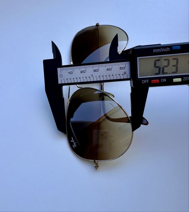 Ray Ban RB3025 Aviator Оригинални Златиста Рамка /Светло Кафяв Градиент 62mm