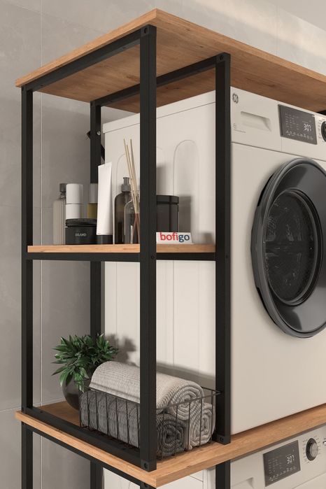 Шкаф за пералня и сушилня - метална конструкция ПРОМО!