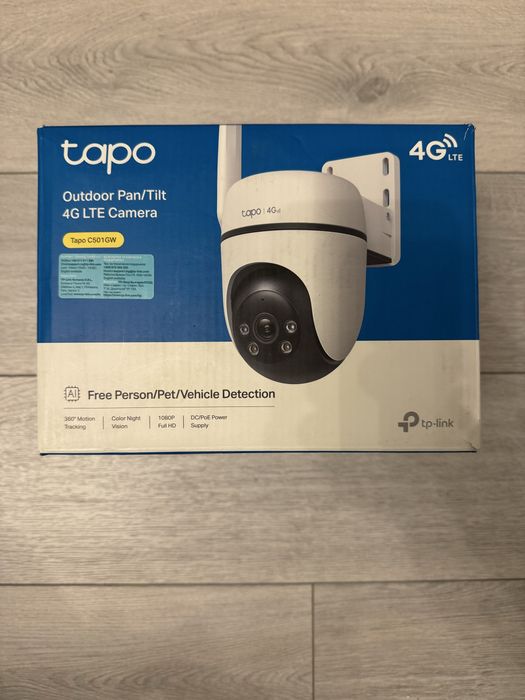 Camera supraveghere video 4g LTE Tapo C501GW