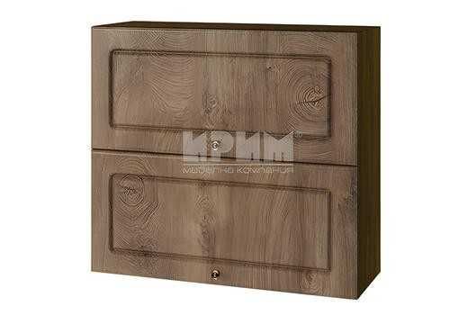 Горен кухненски шкаф 80 см с клапващи врати