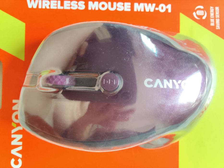 Mouse wireless Canyon MW-01 cu 6 butoane,1600DPI,3milioane clicuri,nou