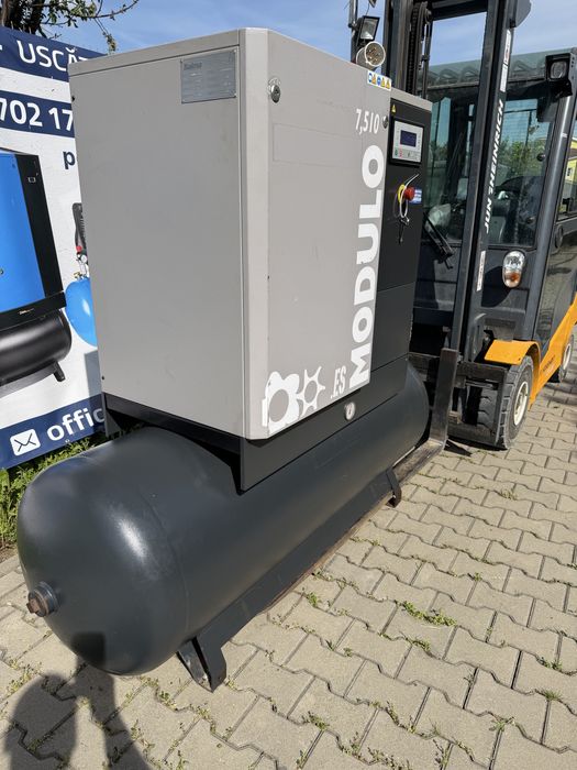Compresor cu surub  7,5kw - Uscator -Rezervor 500l - Disponibile 4buc