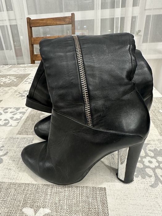 Дешево Продам кожанные итальянские сапоги