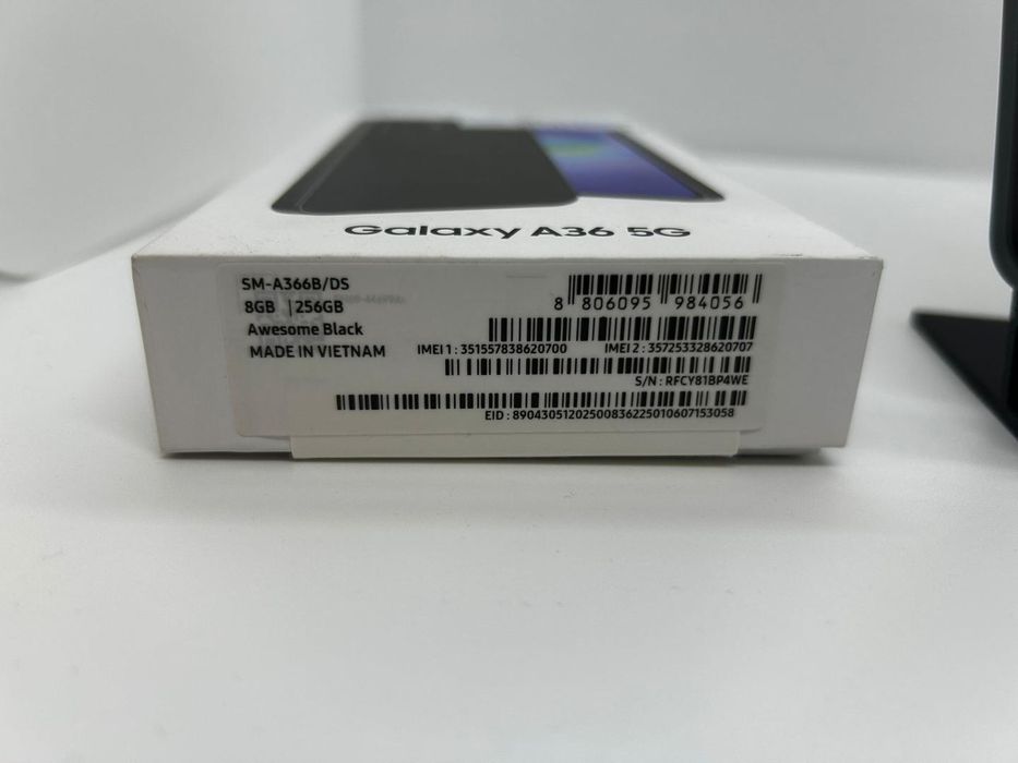 Samsung Galaxy A36, 8GB RAM, 256GB, 5G,Black, 26 cicluri -D-