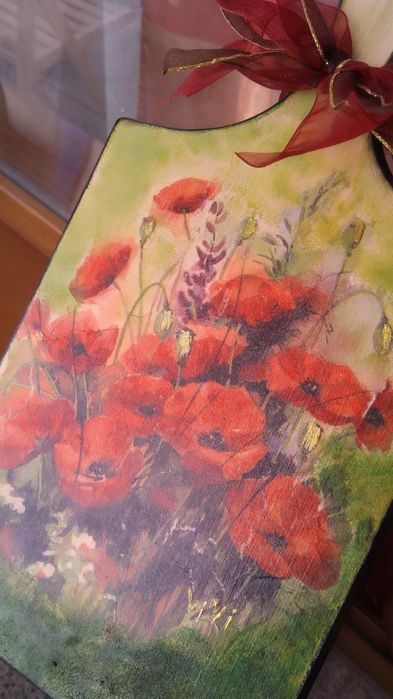 Кухненска дъска  декупаж