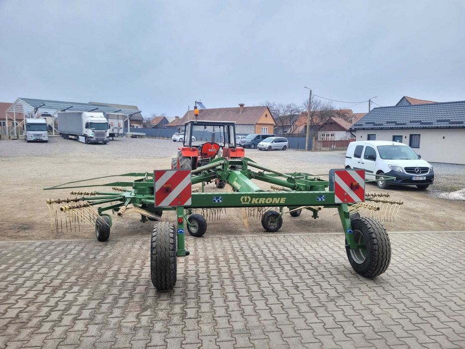 Grebla de adunat fan dublu Krone