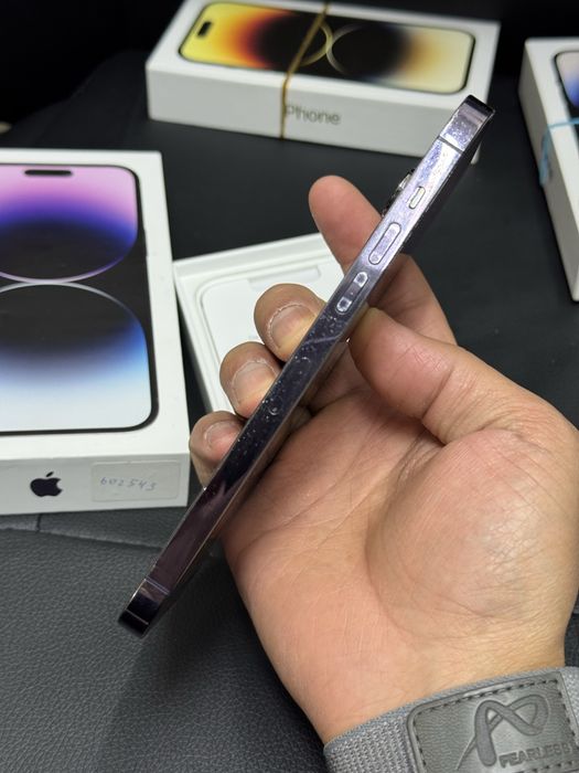  iPhone 14pro max 5G 128gb ru/a EAC deep purple аккум 80%