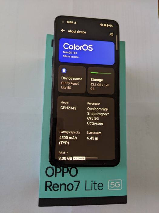 Telefon Oppo Reno 7 Lite 5g