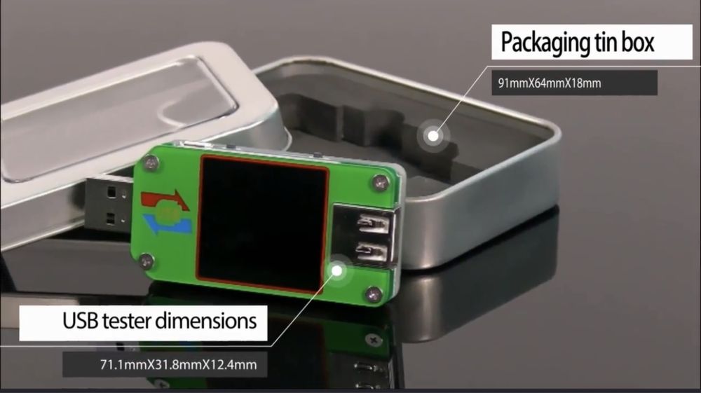Цифровой USB тестер с Bluetooth