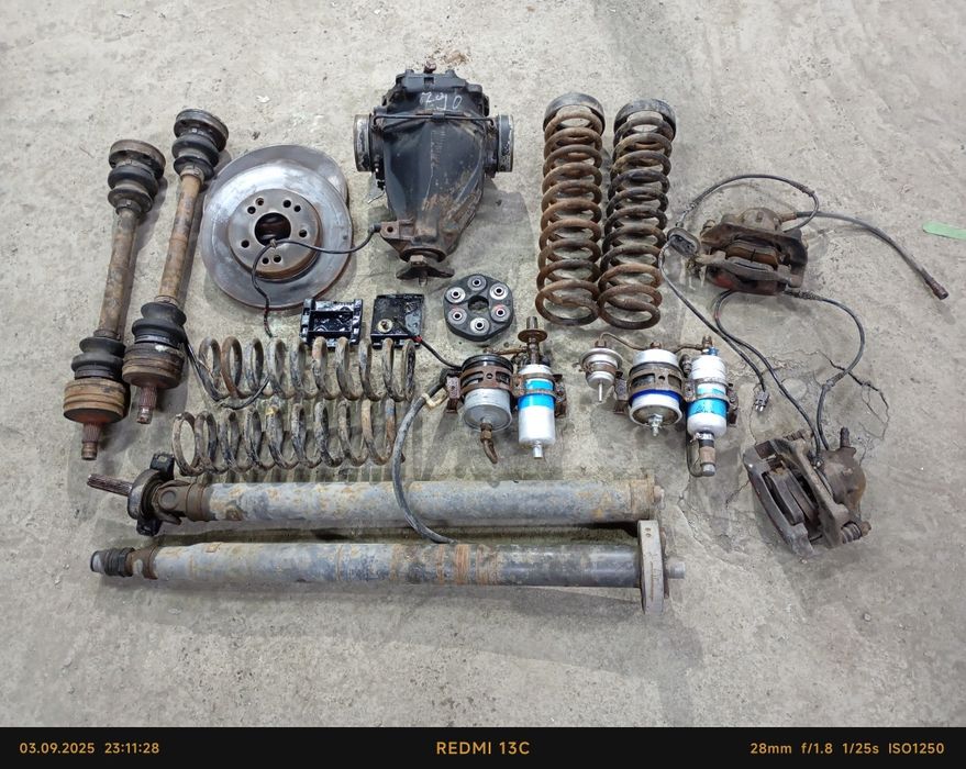 Продам кардан,привода,редуктор 3.67 c ASD Мерседес 124