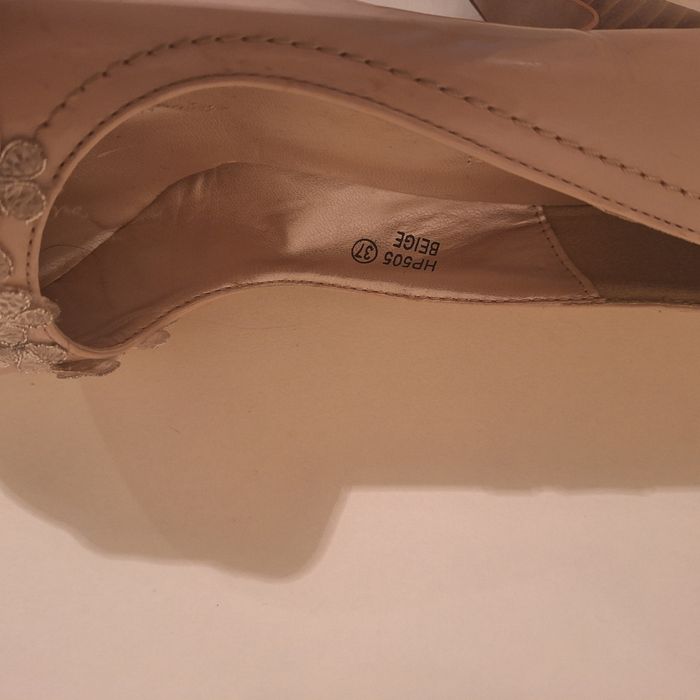 Pantofi mireasa roz pudra superbi preț redus