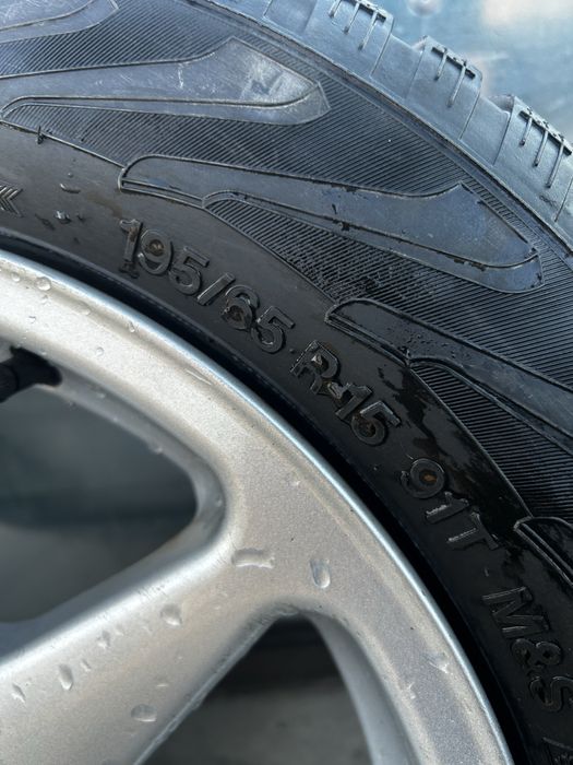 Джанти със зимни гуми 5х112 15цола